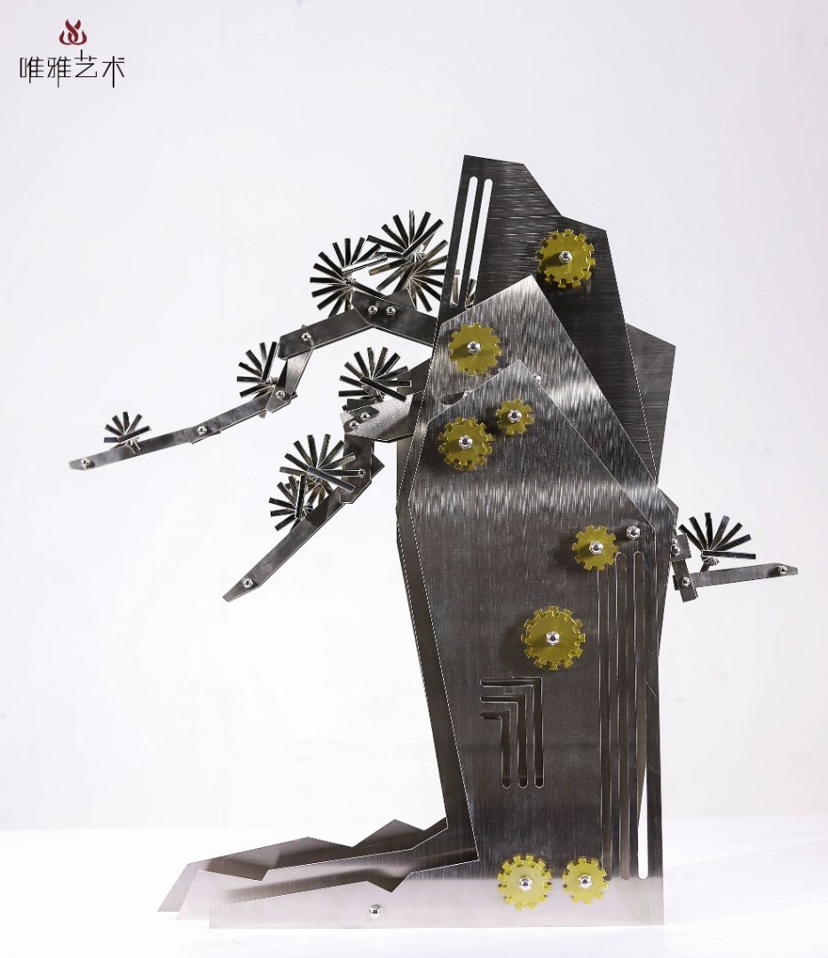 JS-XZS-YC-- Industrial-style pine tree 005-02a2