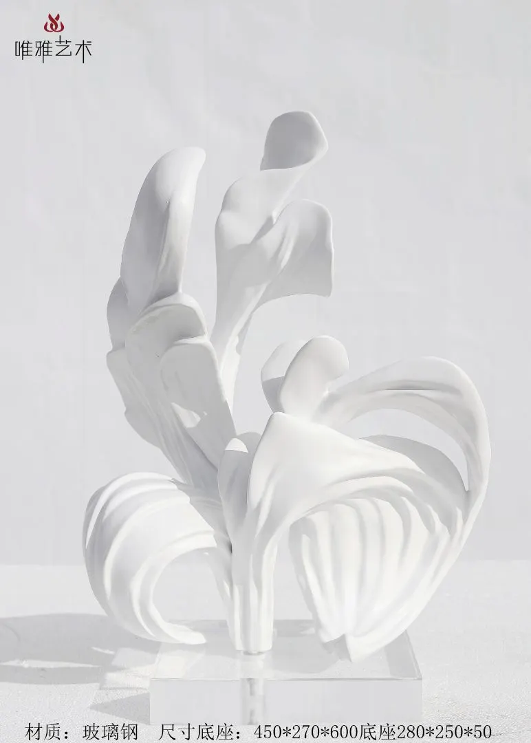 Fiberglass sculpture with high-gloss automotive paint finish