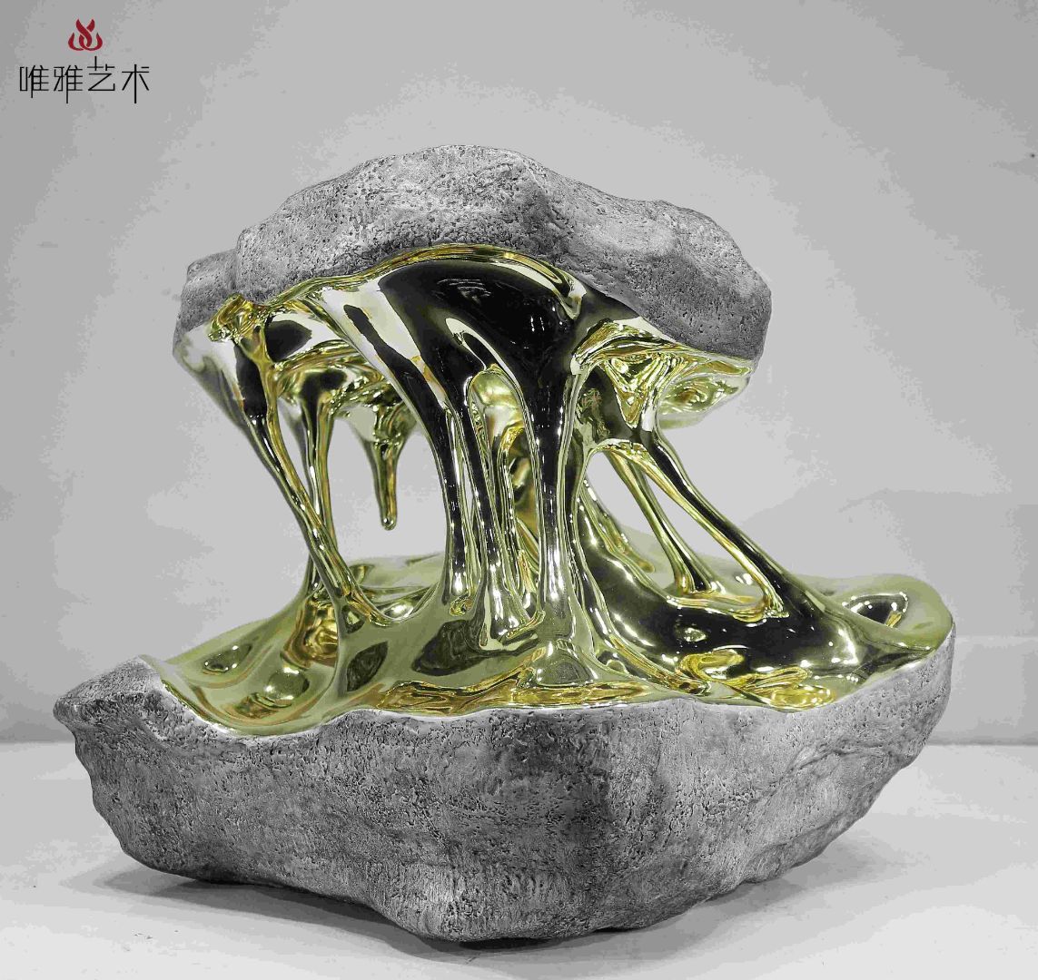 BLG-CX-Y- Electroplated stone 019-04a
