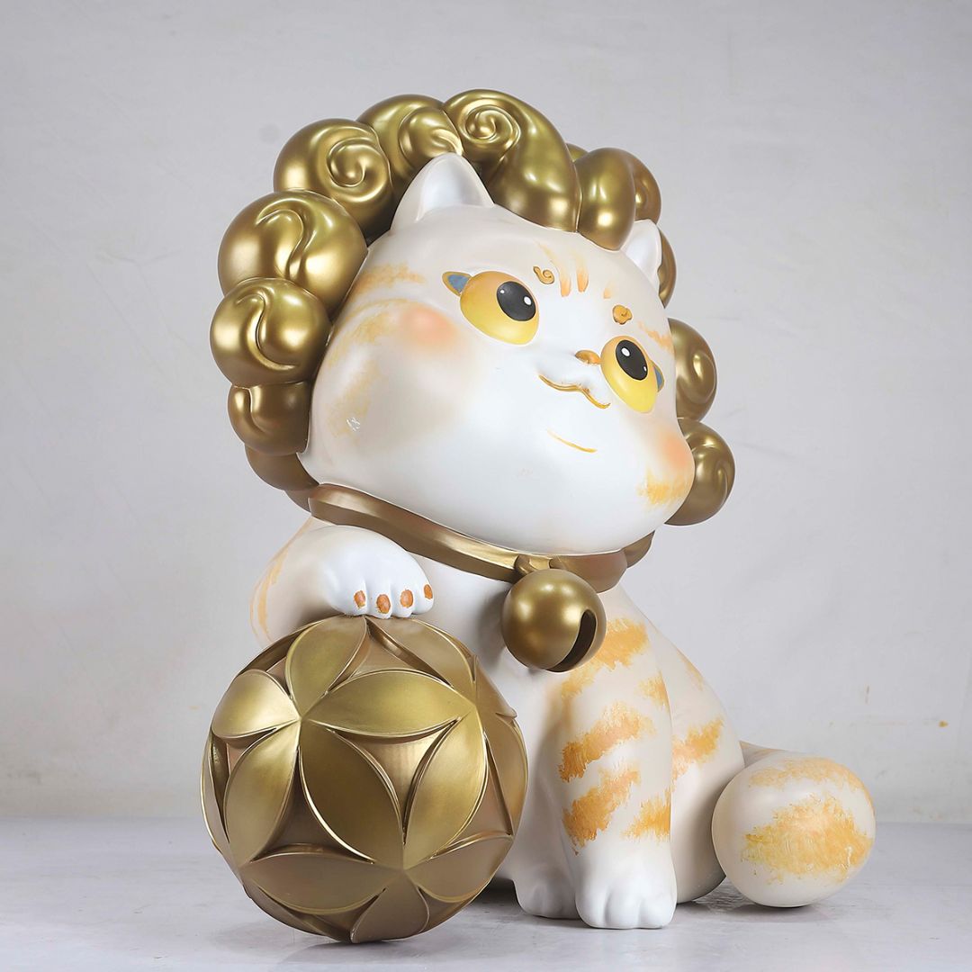 stone lion cat